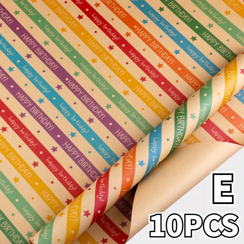Birthday Gift Wrapping Paper Holiday Wrapping Paper Gift Boxes Books Kraft Paper Gift Wrapping Paper Kitchen Baking Tools