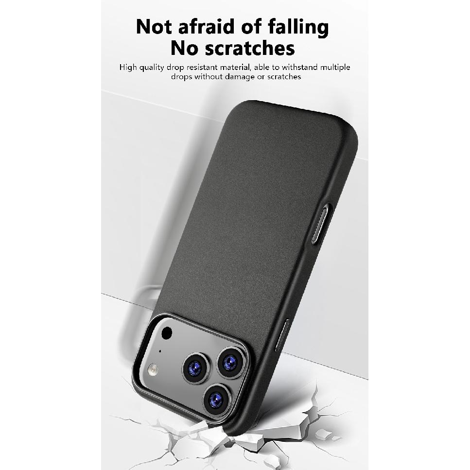 Magnetic PU Leather Phone Case For iPhone 18 17 Pro Max 16 Plus Air For Magsafe Wireless Charging Shockproof Cover 5