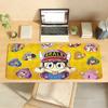 Mouse Pad Desenho Animado Dr. SlumpS Borda Travada Antiderrapante DeskMat Acessórios para PC Laptop Borracha Teclado de Escritório Tapete Grande para Jogos XXL