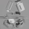Automatic Pet Feeder and Waterer 2 in 1, Large Capacity Dry Wet Food Separate Dispenser with Timer, Smart Cat Bowl