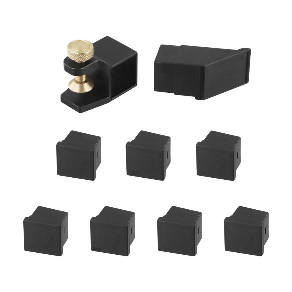 Aluminum Dovetail Saw Guide for Precision Woodworking 45 and 90 Degree Cuts