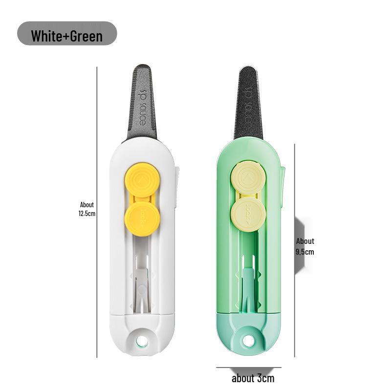 Japan Magnetic Unboxing Knife - Anti-Stick, Portable Utility Knife for Express Parcels & Cardboard Boxes