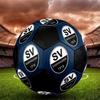 1PC SV Sandhausen logo size 5 soccer ball PrahaIndoor Soccer Ball Colorful All Ages Machine Stitched PVC Competition Ready Durable High-Bounce