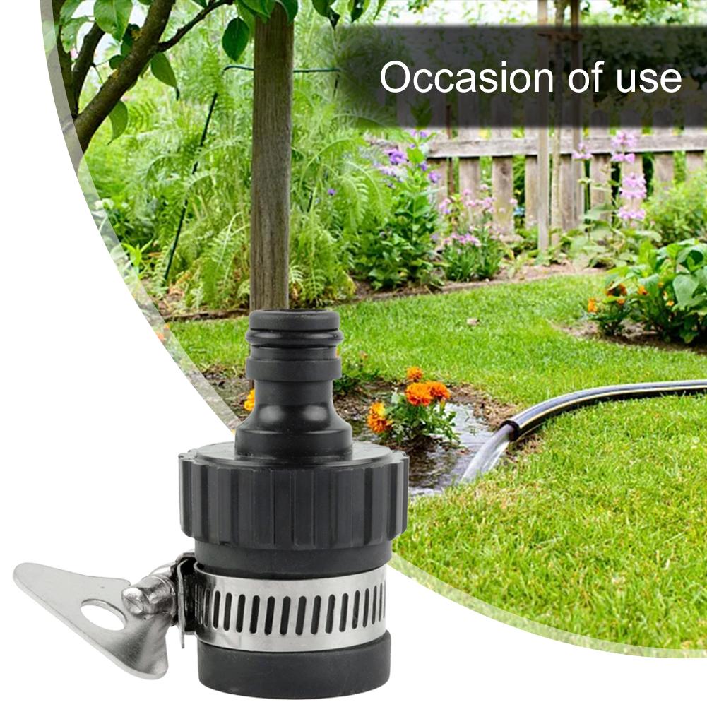Garden Tool Tap Connector Car Washing For Connecting Hose For Gardening For Taps Between 18-24mm Stainless Steel Clip