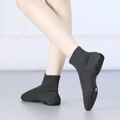 

Mesh Jazz Dance Shoes Modern High Top Soft Sole Ballet Training Shoes for Teacher Shoes 34 чёрный