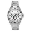 Nerezové oceli Multifunkční Bílý ciferník Quartz F20623-1 100M Pánské hodinky
