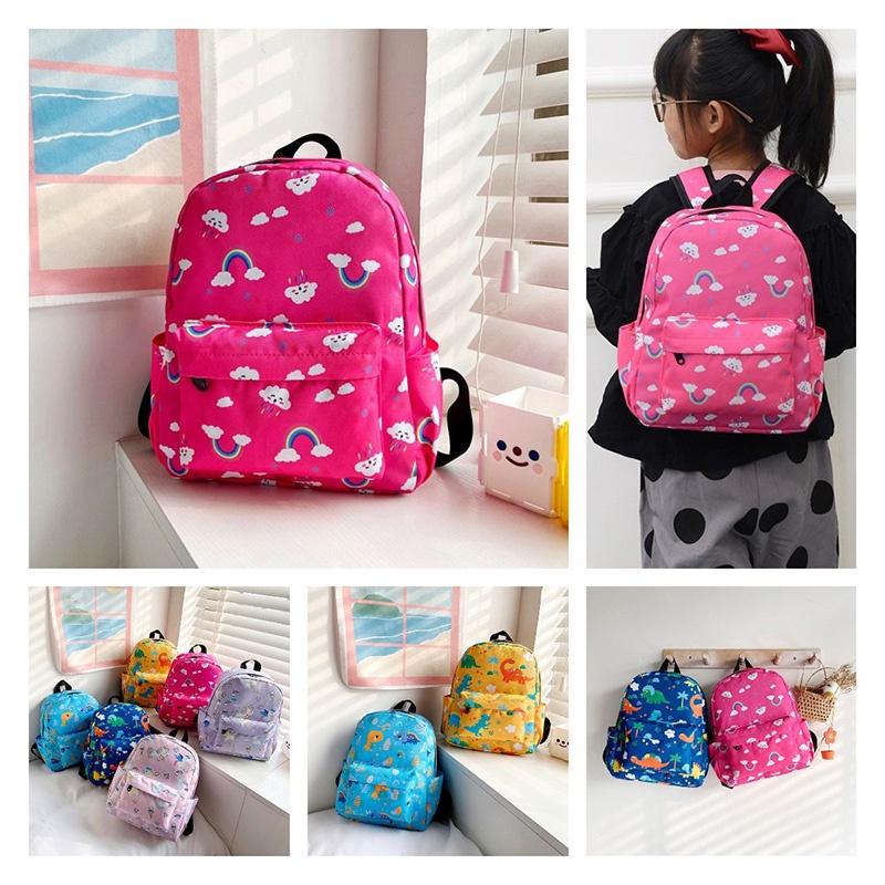 Cute Cartoon Kids Backpack With Simple And Stylish Design 2023 Korean Version Of Little Dinosaur Kindergarten Schoolbag