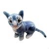 Cat Toy Doll Cartoon Home Decoration Realistic Stuffed Animal Long Tails for Family Boys Girls
