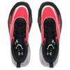 Under Armour Halo Racer Abrasion Resistant Breathable Low top Running Shoes Men's Black Red 6007639-002
