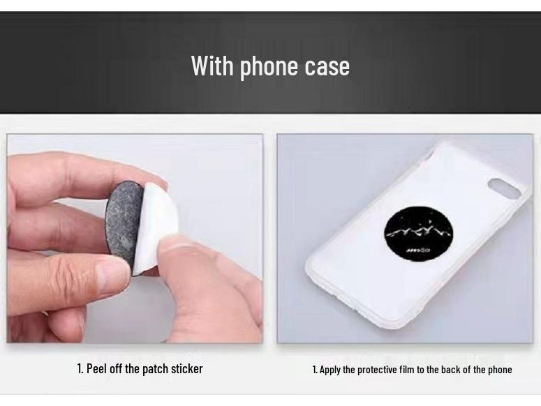 Strong Magnetic Car Phone Mount - Easy One-Hand Operation, Air Vent Compatible, Single Color Box