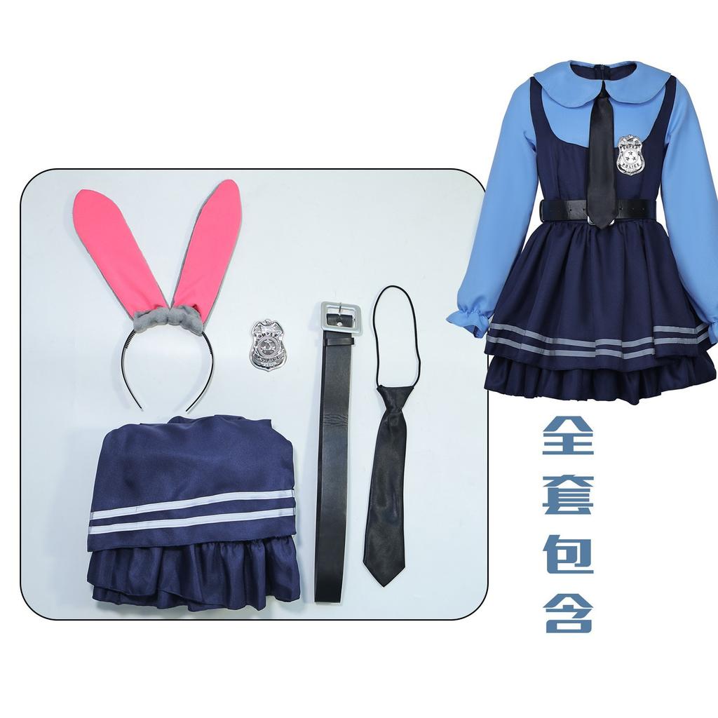 Zootopia 2 Nick Wilde Full Series Cosplay Costume, Halloween Anime Stage Outfit
