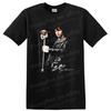 Jim Morrison Portrait Rock Music T Shirt Leather Jacket Microphone Tee