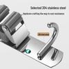 ZNMW 304 Stainless Steel Mop and Broom Holder