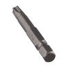 Magnetic Five Point For Torx Bit 50mm 14 Hex Shank with Hole for T8 T40 Sizes