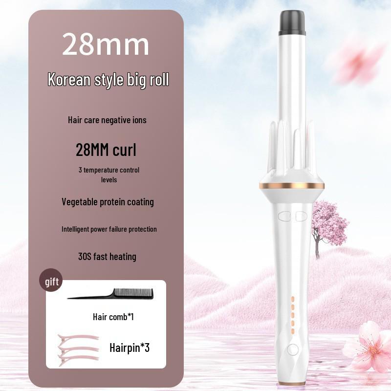 28MM Automatic Rotating Curling Iron - Hair-Friendly Curl Wave Perm Machine