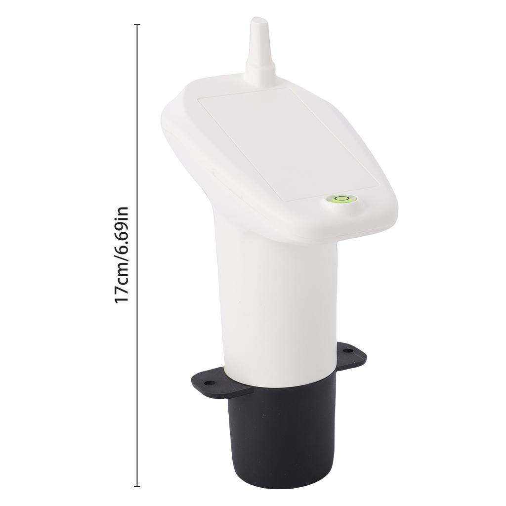 Smart Water Level Sensor Ultrasonic Meter for Flooding Leak Monitoring with High Low Alarm IP65 Waterproof for Home