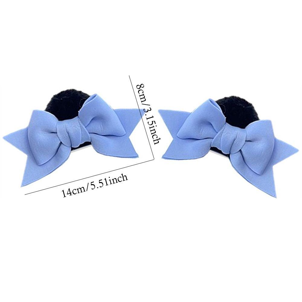 2Pcs Butterfly Knot Helmet Decoration Driving Styling Helmet Accessories Moto Helmet  for Motorcycle