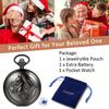 JewelryWe Taschenuhr Antiker Halskettenanhänger Uhr Tasche Tag Geschenk Uhr, Uhr, Seepferdchen, Legierung, Valentinstag