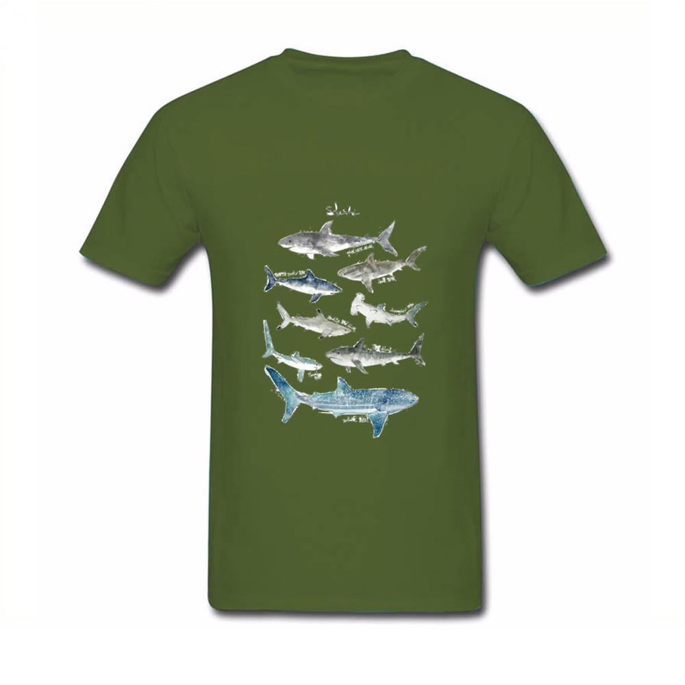 Футболка Sharks Diver Tee Divinger Dive Смішний подарунок на день народження для нього, чоловіків, дорослих