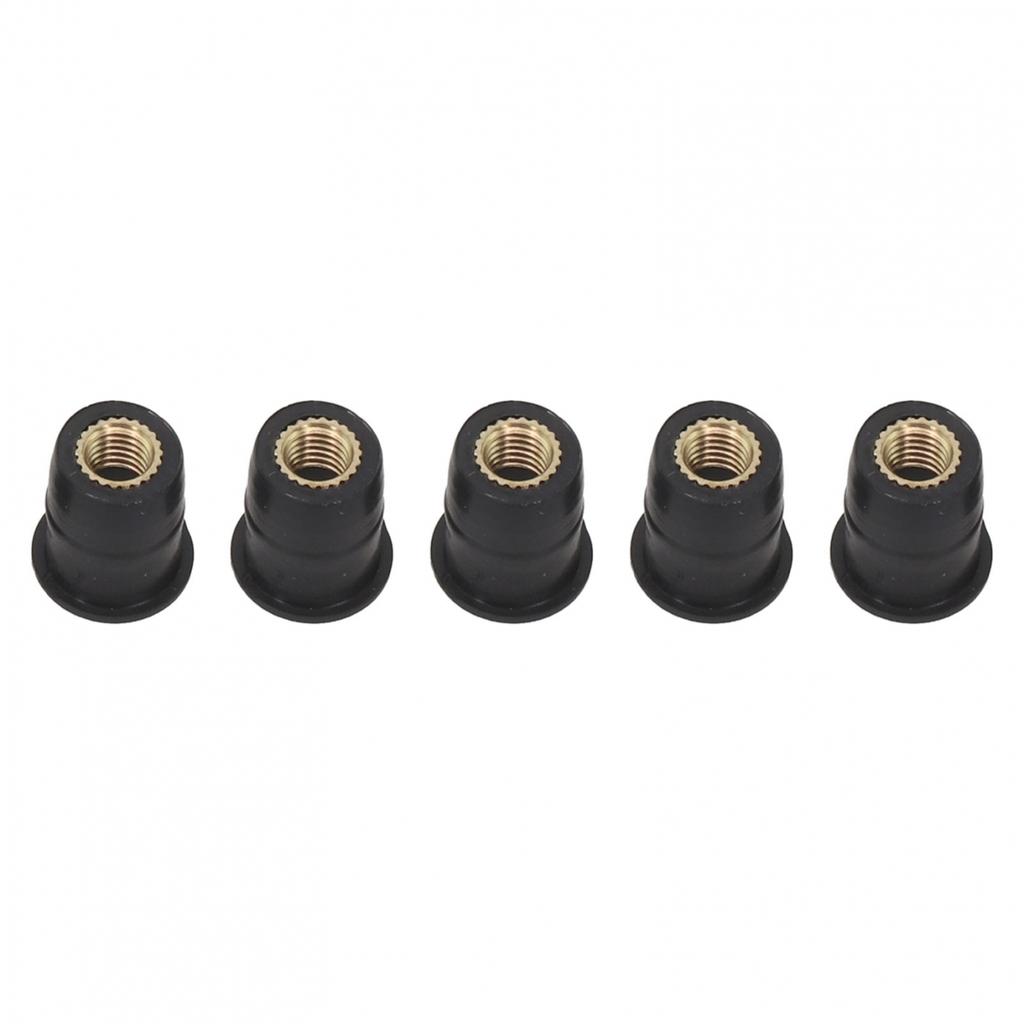 Construction Motorcycle Windshield Rubber Nuts Mounting Vibration Damper