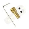 High Accuracy Motor Shafts Collet Sleeve Adapter Motor Shafts Adapter For JTO Collet Base 3.17mm Brass Tool Accessory