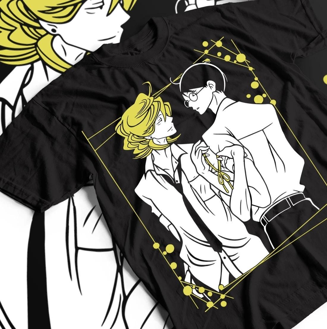 Doukyuusei - Одноклассники - Манга Футболка, Унисекс Футболка, Хикару Рихито, Графическое Аниме 3XL