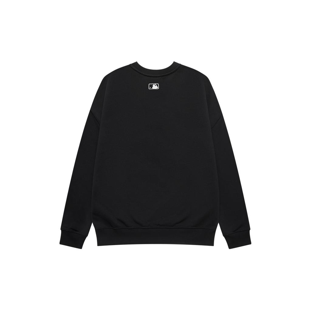 MLB Sweatshirts Unisex Black Crew Neck Moderate Regular 3AMTV1034-50BKS