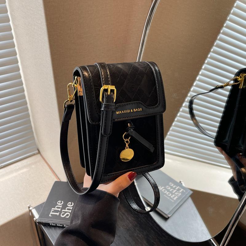 Bag Women's Mobile Phone Bag New Women's Bag Printed Messenger Bag Shoulder Bag Mini Bag