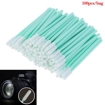 100Pcs Sponge Head Cleaning Swab Printer Swab Dust-Free Cotton Swab Wiping Stick