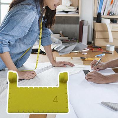 Aufsteck-Nähführung Kantenstich-Arretierung und Nähmaß Handnähen Stichführung für Anfänger Gerade Stiche DIY Handwerk