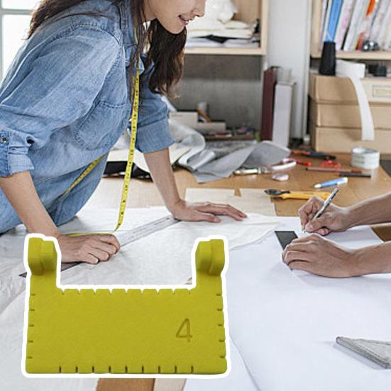 Clip-On Sewing Guide Edge Stitch Lock And Sewing Gauge Hand Sewing Stitch Guide for Beginners Straight Stitches DIY Crafting