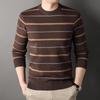 Herren Farbblock-Gestrickter Pullover mit Streifen - Herbst/Winter Koreanischer Stil Pullover
