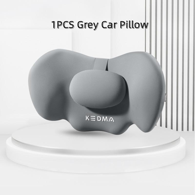 Car Headrest Neck Pillow Washable Waist Pillow for Car Seat Back Cushion Memory Foam Auto Lumbar Universal Automobiles