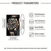 [Mode Herren Quarz Uhr ] 2 Stück Lässige Sport Herrenuhr Silikonarmband Kalenderanzeige Idealer Herren Valentinstag