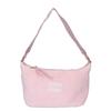 MIUMIU Excellent condition 5NE841 Pile material terry cloth mini bag canvas staple one-shoulder bag Handbag Pink / GD HardwareUsed