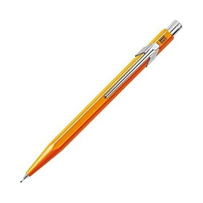 Caran d'Ache 849 Ligne Classique Porte-mine, Orange Fluorescent, 0,5 mm