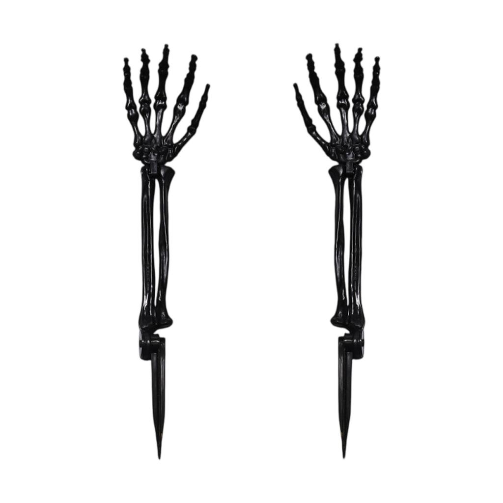 Halloween Ground Decoration, Simulated Hand Bones, Ground Skeleton Festival Courtyard Decoration Hand Bones Costume Props