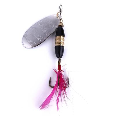 Fishing Lures Hard Metal Spinner Lures Spinner Baits for Bass Perch Pike Walleye Trout Salmon Bass Lures Trout Lures