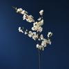 109cm Kunstige Kirsebærblomst Silke Blomster Falsk Lang Gren Sakura Plomme Bukett for Bryllupsfest Hjem Rom Vase Dekorasjon