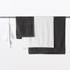 MUJI Fluffy Pile Large Bath Towel - Set of 4, 70 x 140 cm, Gray 84909641