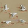 Creative Resin Little bird Wall decoration 3D Home decor wall hangings Decorative accessories Modern crafts Background wall