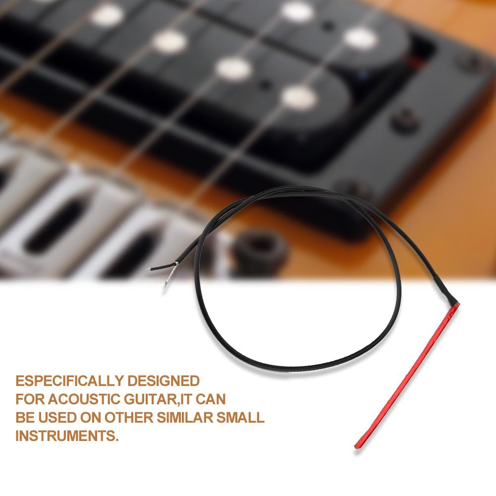 Pickup Under saddle Passive Piezo Transducer for Acoustic Guitar Instrument Accessory