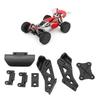 RC Anti Collision Bumper Rear Wing Fixed Set for WLtoys 144001 124017 144010 Remote Control Car