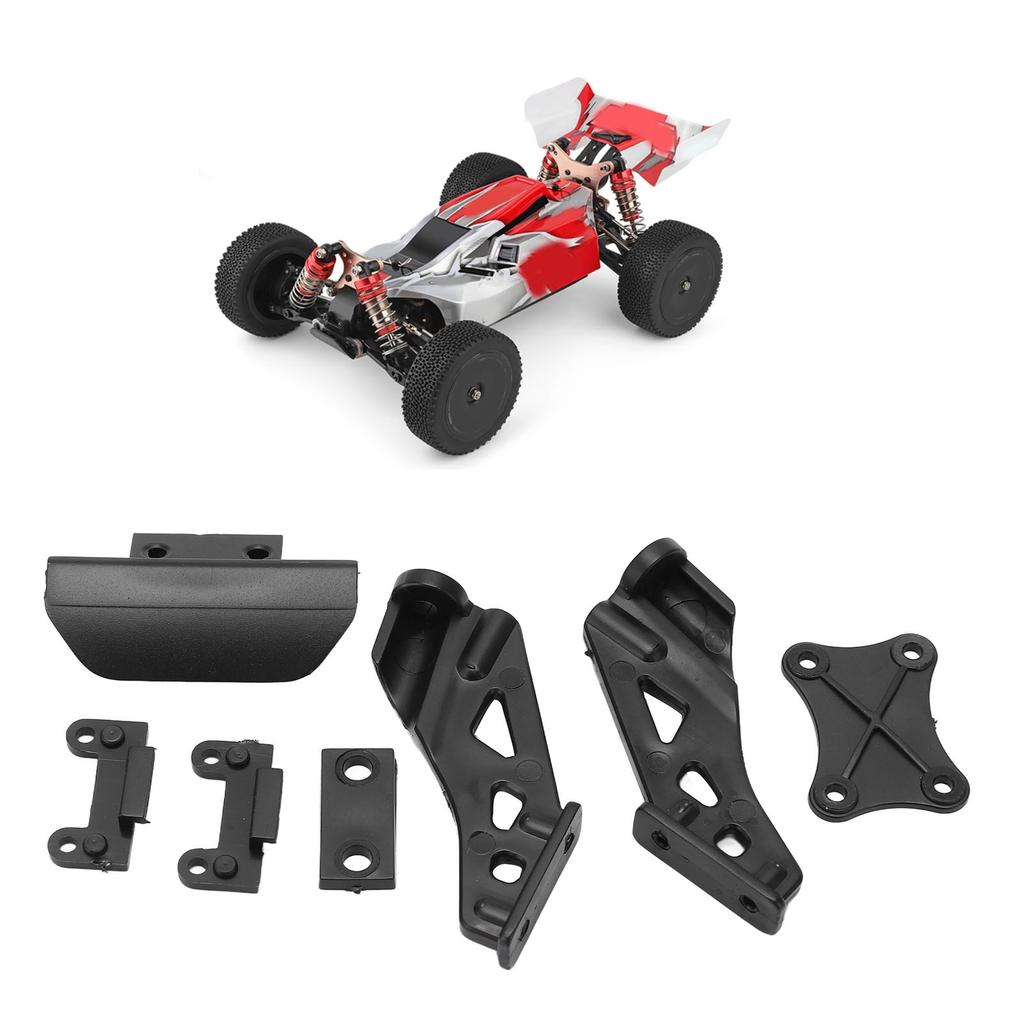 RC Anti Collision Bumper Rear Wing Fixed Set for WLtoys 144001 124017 144010 Remote Control Car