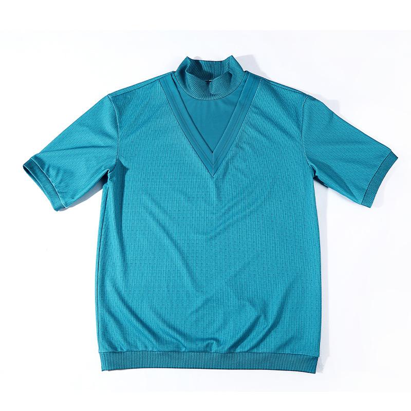 Movie My Whole World Role Playing Costume Blue Short Sleeve Cosplay Steve Costume Halloween Christmas Performance Suit Plus Size