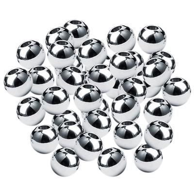 50x 8mm kulička z nerezové oceli kulaté distanční korálkové přívěsky Výroba šperků 2 mm