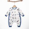 Kids Cotton Warm Sleeping Bag With Legs Winter 3-8 Years Old Toddler Sleepwear Anti-Kick Belly Protection