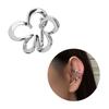 Ear Cuffs Ear Clip Earrings Women Hollow Flower Shaped Ear Jewelry Party Jewelry Alloy Material Ear Clip Cuff Earrings