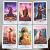 Baraja de Tarot Rosa Interior - Set de Adivinación de 78 Cartas con Guía de Instrucciones 11*6.2cm en Caja Decorativa de Lata