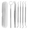 Lighted Dental Calculus Remover & Cleaning Mirror - Tartar Trimming Tool Set